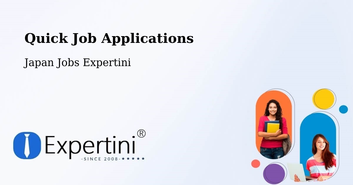 Quick Apply Feature – Kōnan - Japan Jobs Expertini