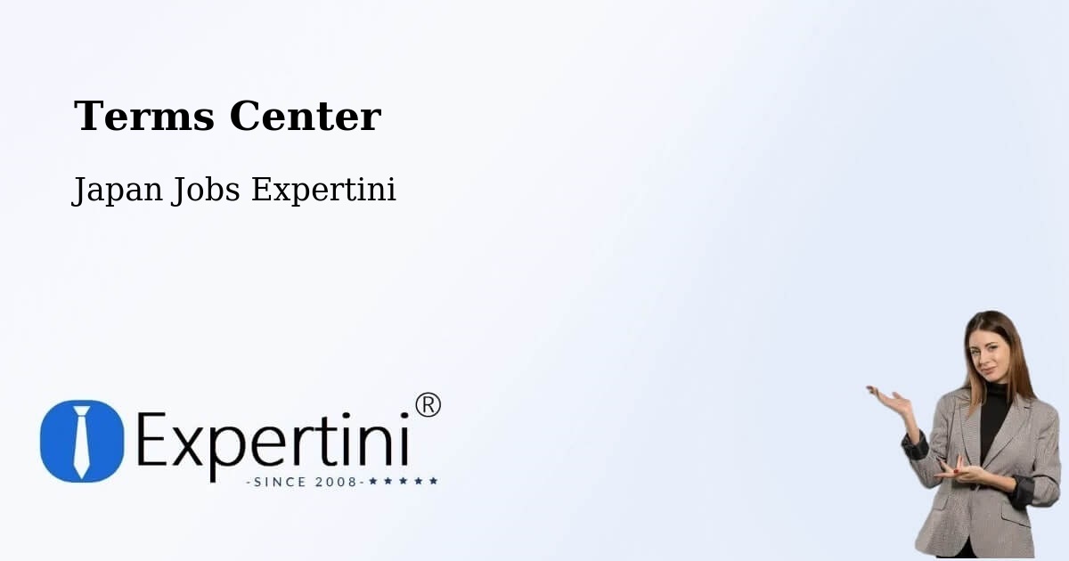 Terms of Service – Kōnan - Japan Jobs Expertini